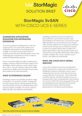 Cisco UCS E-Series Solution Brief thumb