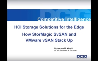 An independent analysis of VMware vSAN and StorMagic SvSAN
