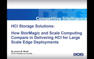 An independent analysis of Scale Computing HC3 and StorMagic SvSAN