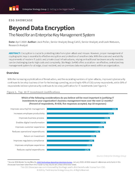 ESG – Enterprise Key Management System Enterprise Key Management System