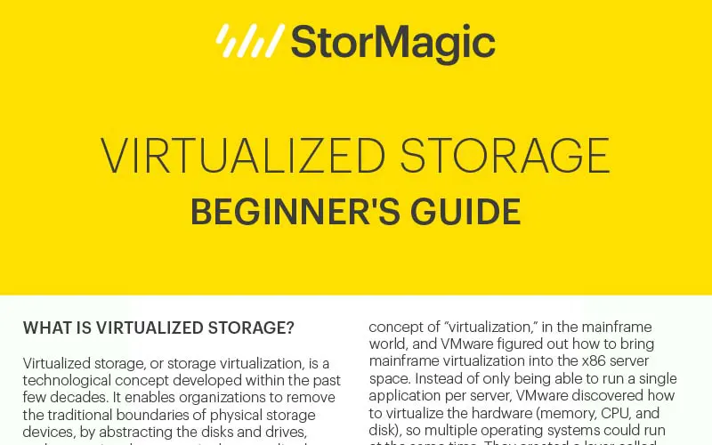Virtualized Storage Beginner's Guide