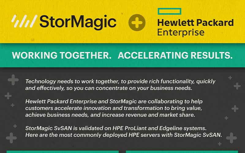 StorMagic SvSAN with HPE Servers and Systems
