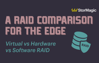 Software vs Hardware RAID Comparison for the Edge Infographic