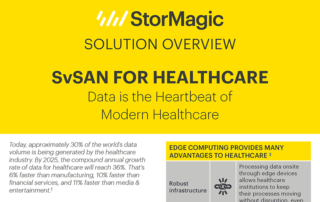 VSAN for Healthcare Solution