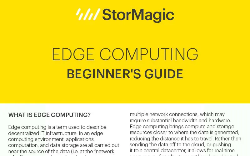 Edge Computing Beginners Guide