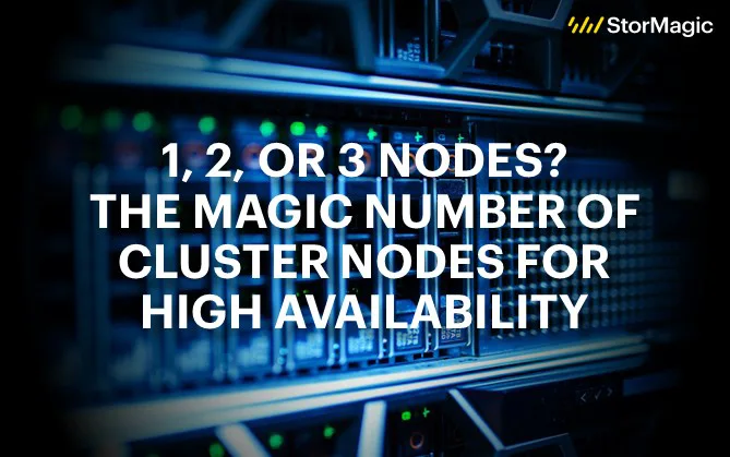 The Magic Number of Cluster Nodes for High Availability