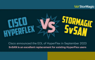 Cisco HyperFlex vs StorMagic SvSAN Infographic