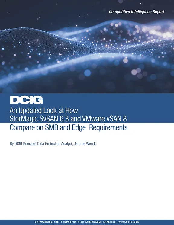 VMware vSAN 8 vs StorMagic SvSAN - SMB and Edge Requirements Comparison Report