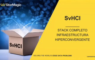 Introduccion a StorMagic SvHCI