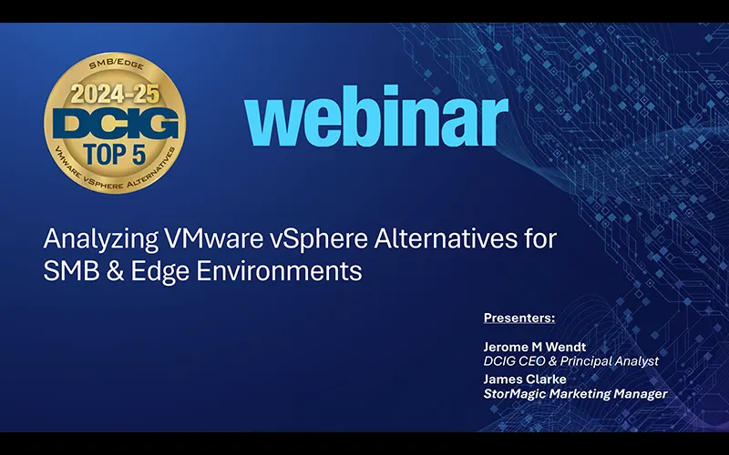 Analysing the Alternatives to VMware vSphere Webinar