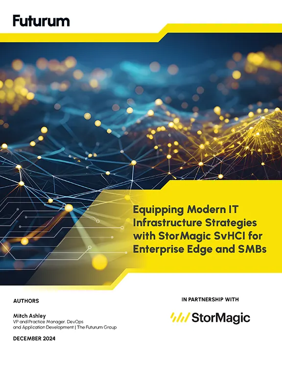 Equipping Modern IT Infrastructure Strategies with StorMagic SvHCI for Enterprise Edge and SMBs Equipping Modern IT Infrastructure Strategies with StorMagic SvHCI for Enterprise Edge and SMBs
