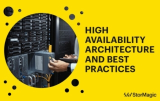 High Availability Architecture and Best Practices