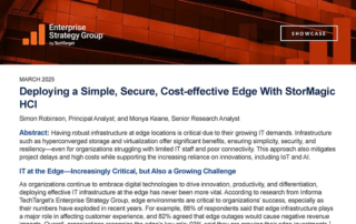 ESG Showcase Deploying a Simple, Secure, Cost-effective Edge thumbnail